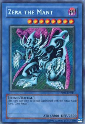 Zera the Mant [PP01-EN011] Secret Rare | Jomio and Rueliete's Cards and Comics