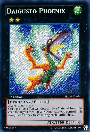 Daigusto Phoenix [HA06-EN054] Secret Rare | Jomio and Rueliete's Cards and Comics