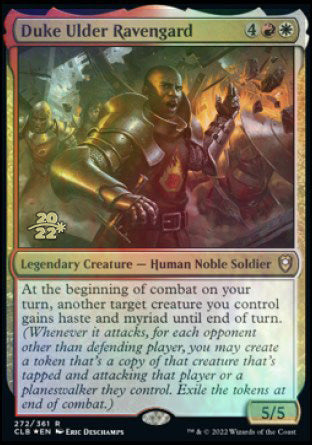 Duke Ulder Ravengard [Commander Legends: Battle for Baldur's Gate Prerelease Promos] | Jomio and Rueliete's Cards and Comics