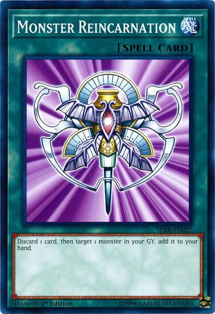 Monster Reincarnation [SDSB-EN027] Common | Jomio and Rueliete's Cards and Comics