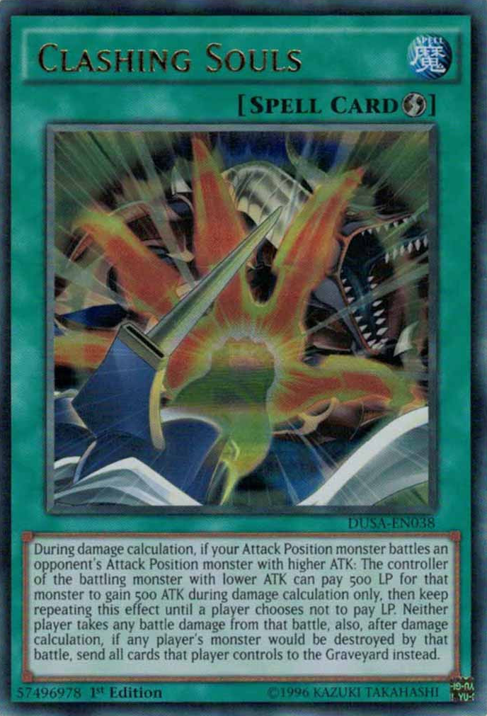 Clashing Souls [DUSA-EN038] Ultra Rare | Jomio and Rueliete's Cards and Comics