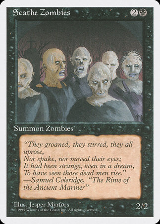 Scathe Zombies [Fourth Edition] | Jomio and Rueliete's Cards and Comics