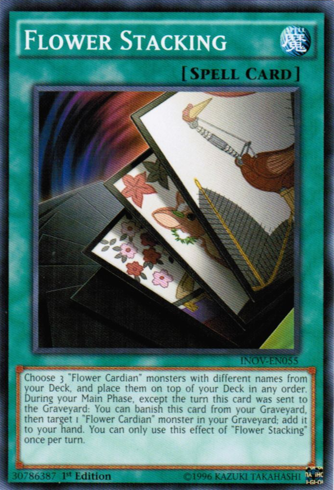 Flower Stacking [INOV-EN055] Common | Jomio and Rueliete's Cards and Comics