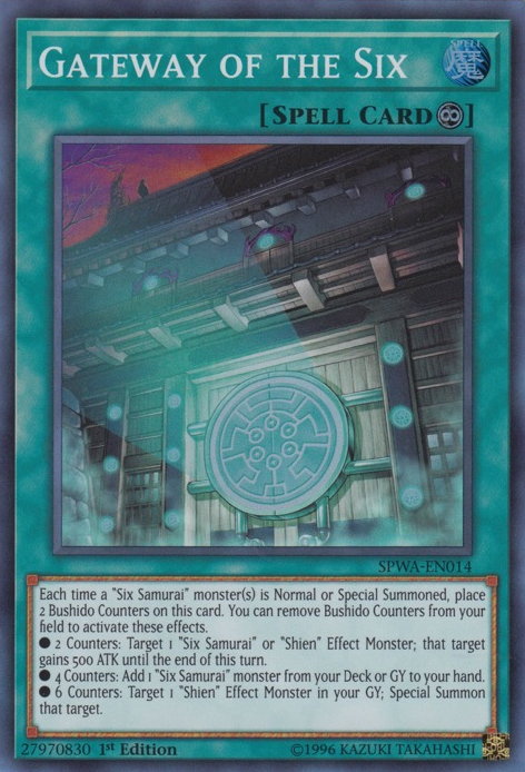 Gateway of the Six [SPWA-EN014] Super Rare | Jomio and Rueliete's Cards and Comics