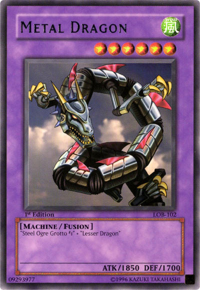 Metal Dragon [LOB-102] Rare | Jomio and Rueliete's Cards and Comics