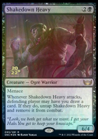 Shakedown Heavy [Streets of New Capenna Prerelease Promos] | Jomio and Rueliete's Cards and Comics