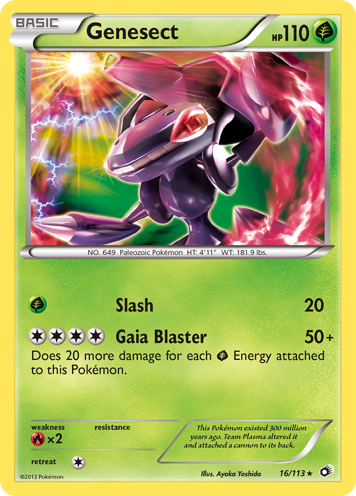 Genesect (16/113) [Black & White: Legendary Treasures] | Jomio and Rueliete's Cards and Comics