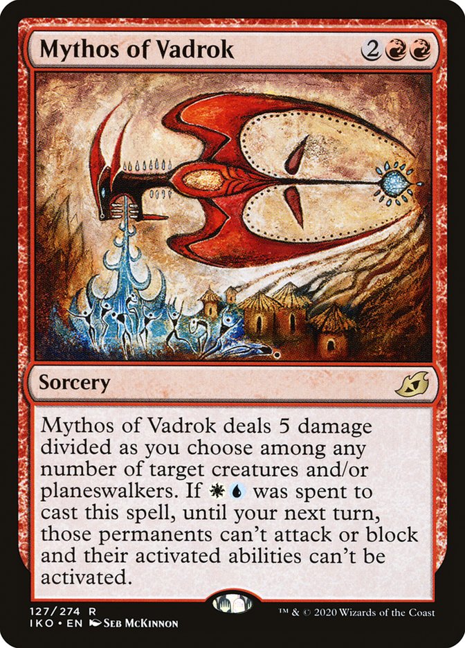 Mythos of Vadrok [Ikoria: Lair of Behemoths] | Jomio and Rueliete's Cards and Comics