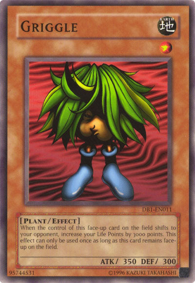 Griggle [DB1-EN011] Common | Jomio and Rueliete's Cards and Comics