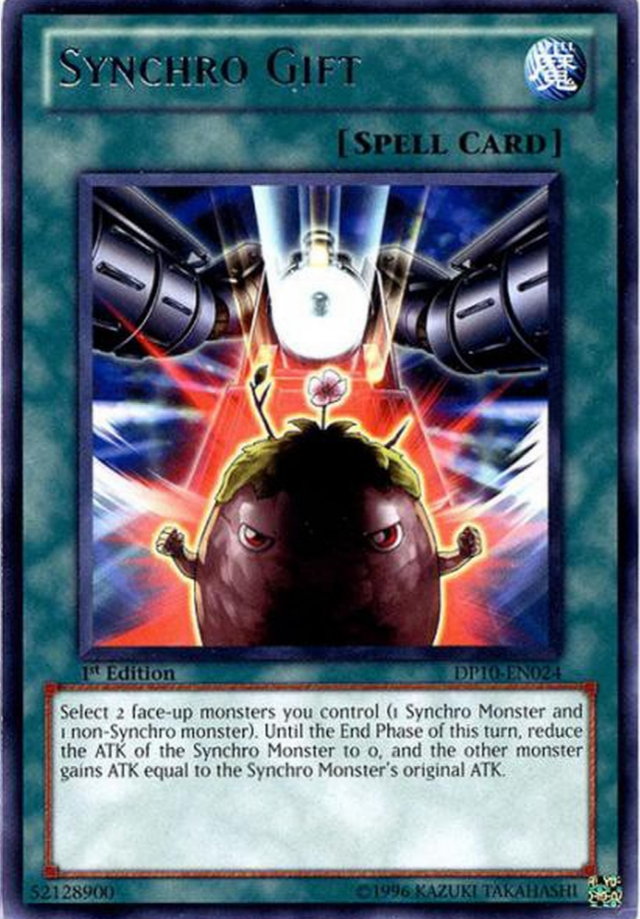 Synchro Gift [DP10-EN024] Rare | Jomio and Rueliete's Cards and Comics