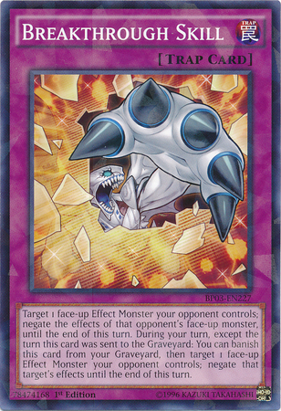 Breakthrough Skill (Shatterfoil) [BP03-EN227] Common | Jomio and Rueliete's Cards and Comics