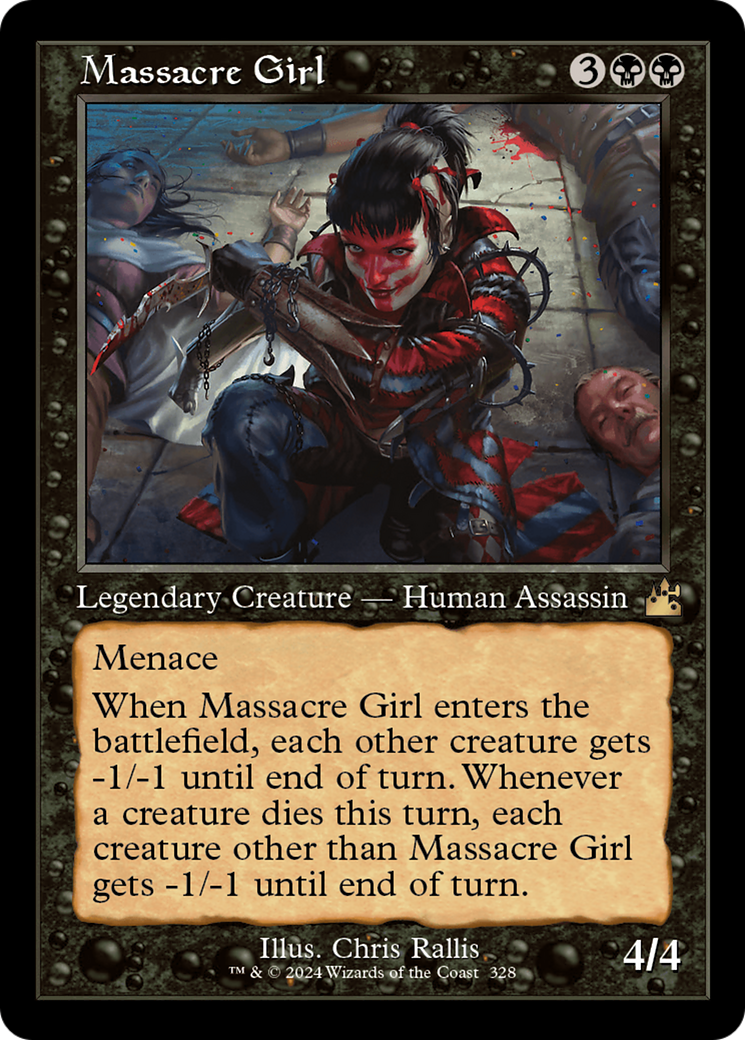 Massacre Girl (Retro) [Ravnica Remastered] | Jomio and Rueliete's Cards and Comics