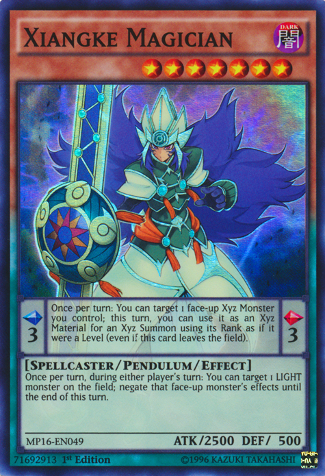 Xiangke Magician [MP16-EN049] Super Rare | Jomio and Rueliete's Cards and Comics