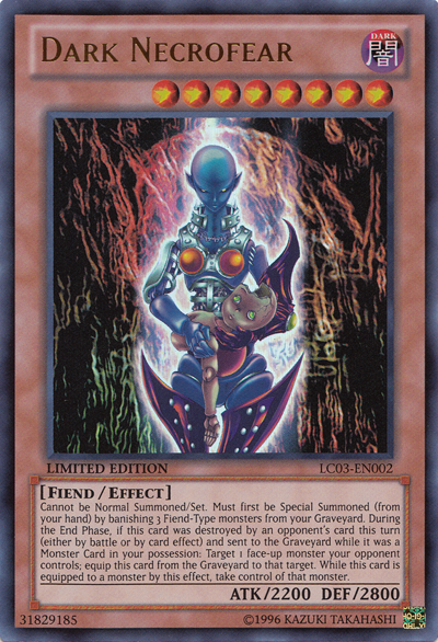 Dark Necrofear [LC03-EN002] Ultra Rare | Jomio and Rueliete's Cards and Comics