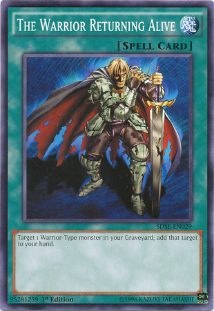 The Warrior Returning Alive [SDSE-EN029] Common | Jomio and Rueliete's Cards and Comics