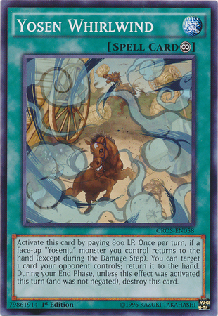 Yosen Whirlwind [CROS-EN058] Common | Jomio and Rueliete's Cards and Comics