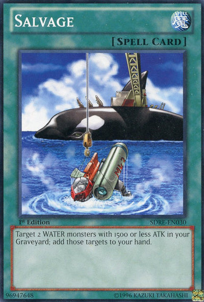 Salvage [SDRE-EN030] Common | Jomio and Rueliete's Cards and Comics