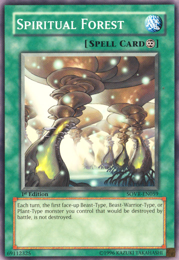 Spiritual Forest [SOVR-EN059] Common | Jomio and Rueliete's Cards and Comics