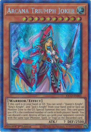 Arcana Triumph Joker (Collector's Rare) [KICO-EN001] Collector's Rare | Jomio and Rueliete's Cards and Comics