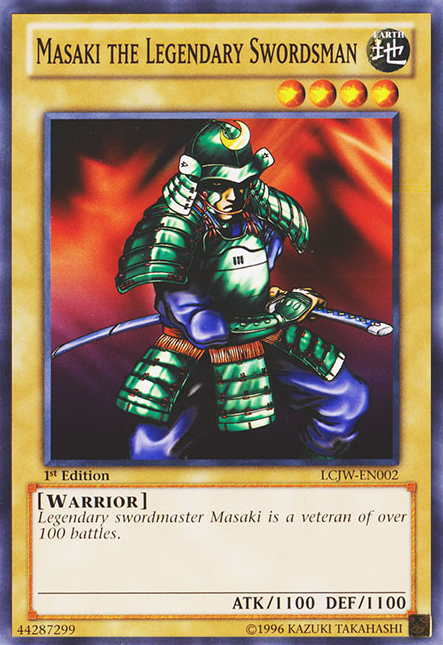 Masaki the Legendary Swordsman [LCJW-EN002] Common | Jomio and Rueliete's Cards and Comics