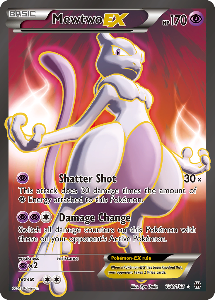 Mewtwo EX (158/162) [XY: BREAKthrough] | Jomio and Rueliete's Cards and Comics