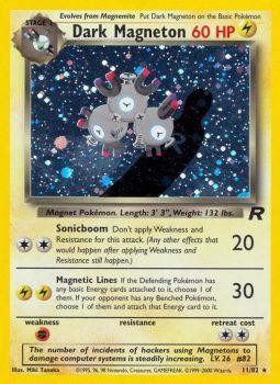 Dark Magneton (11/82) [Team Rocket Unlimited] | Jomio and Rueliete's Cards and Comics