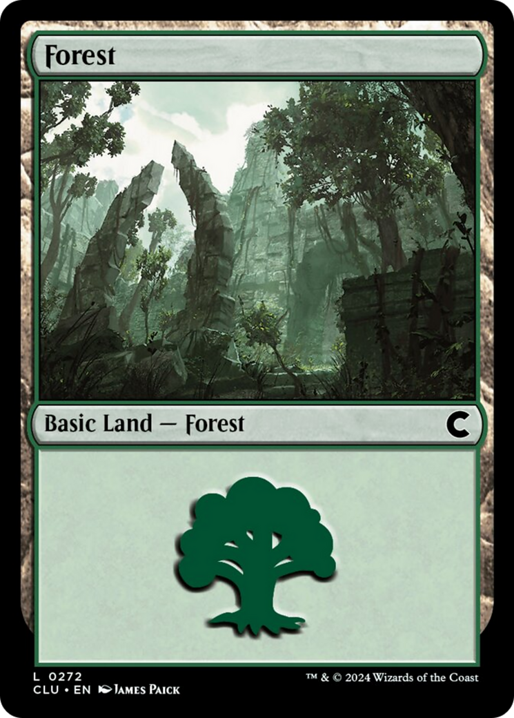 Forest (0272) [Ravnica: Clue Edition] | Jomio and Rueliete's Cards and Comics