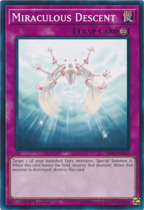 Miraculous Descent [SR05-EN033] Common | Jomio and Rueliete's Cards and Comics