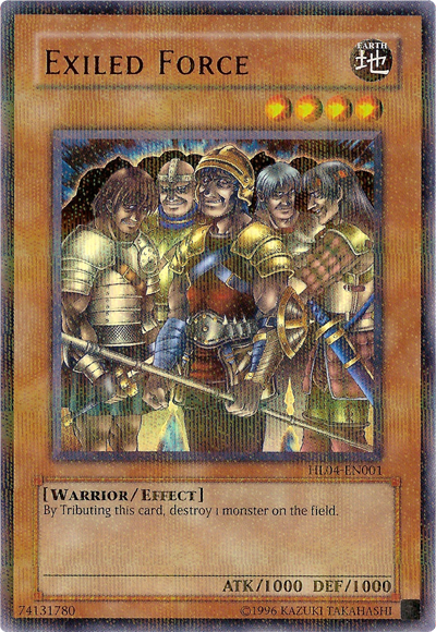 Exiled Force [HL04-EN001] Parallel Rare | Jomio and Rueliete's Cards and Comics