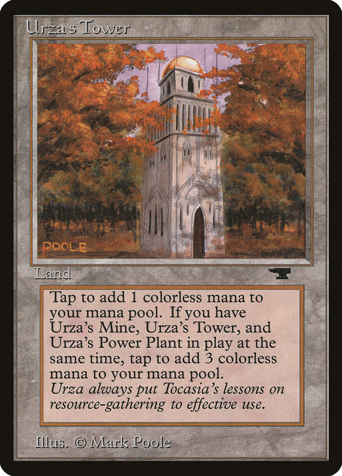Urza's Tower (Autumn Leaves) [Antiquities] | Jomio and Rueliete's Cards and Comics
