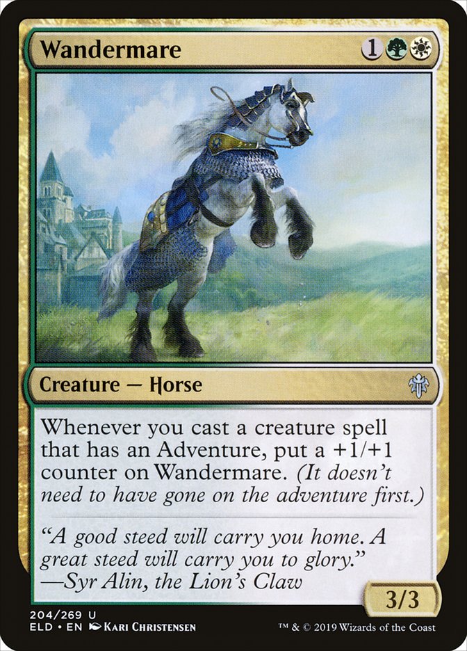 Wandermare [Throne of Eldraine] | Jomio and Rueliete's Cards and Comics