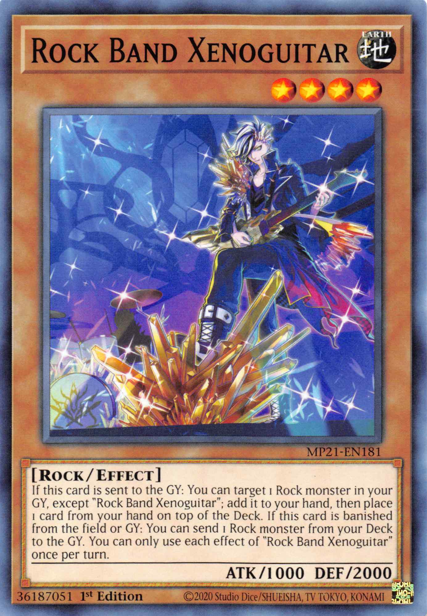 Rock Band Xenoguitar [MP21-EN181] Common | Jomio and Rueliete's Cards and Comics