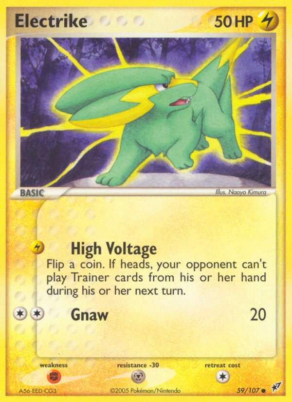 Electrike (59/107) [EX: Deoxys] | Jomio and Rueliete's Cards and Comics