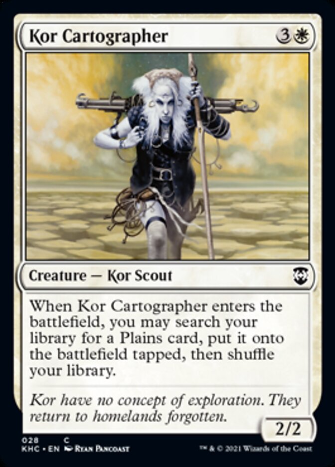 Kor Cartographer [Kaldheim Commander] | Jomio and Rueliete's Cards and Comics
