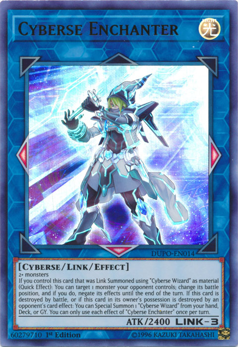 Cyberse Enchanter [DUPO-EN014] Ultra Rare | Jomio and Rueliete's Cards and Comics