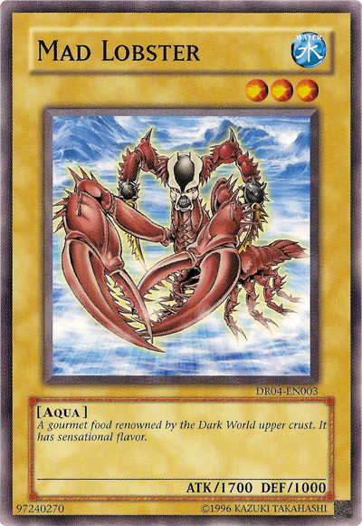 Mad Lobster [DR04-EN003] Common | Jomio and Rueliete's Cards and Comics