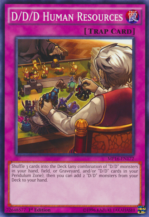 D/D/D Human Resources [MP16-EN172] Common | Jomio and Rueliete's Cards and Comics