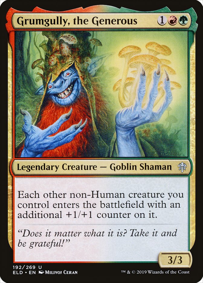 Grumgully, the Generous [Throne of Eldraine] | Jomio and Rueliete's Cards and Comics