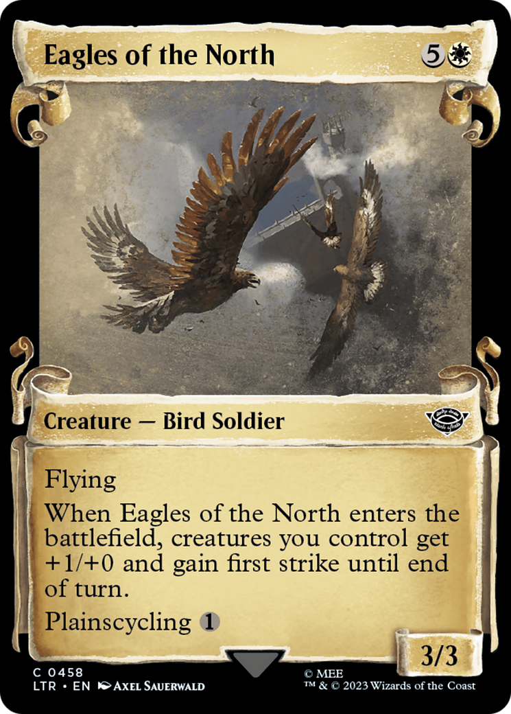 Eagles of the North [The Lord of the Rings: Tales of Middle-Earth Showcase Scrolls] | Jomio and Rueliete's Cards and Comics
