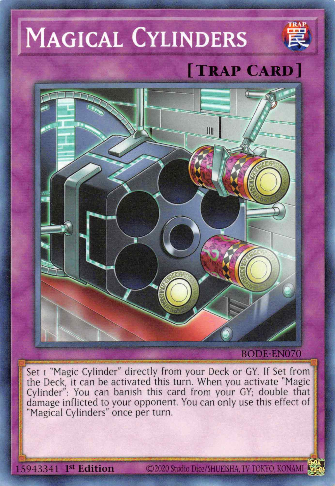 Magical Cylinders [BODE-EN070] Common | Jomio and Rueliete's Cards and Comics