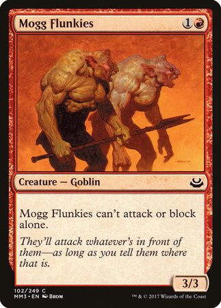 Mogg Flunkies [Modern Masters 2017] | Jomio and Rueliete's Cards and Comics