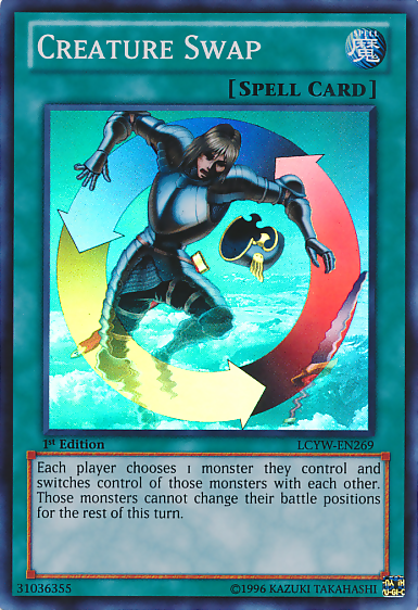 Creature Swap [LCYW-EN269] Super Rare | Jomio and Rueliete's Cards and Comics