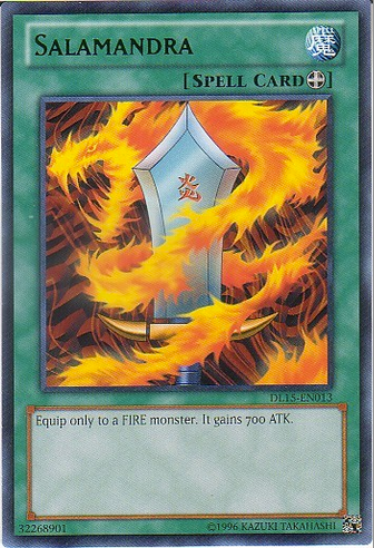 Salamandra (Green) [DL15-EN013] Rare | Jomio and Rueliete's Cards and Comics