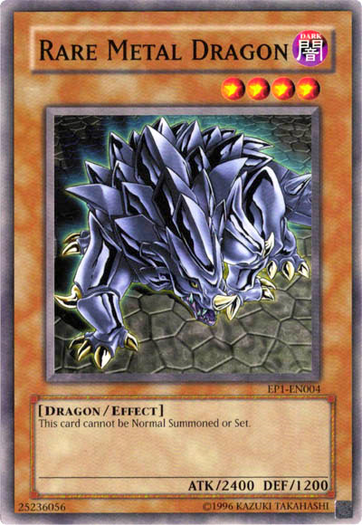 Rare Metal Dragon [EP1-EN004] Common | Jomio and Rueliete's Cards and Comics