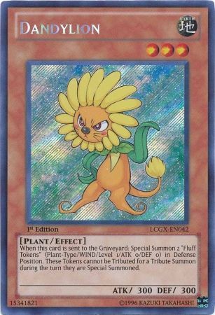Dandylion [LCGX-EN042] Secret Rare | Jomio and Rueliete's Cards and Comics