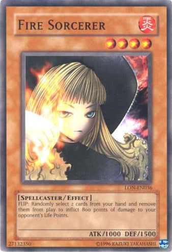 Fire Sorcerer [LON-EN036] Common | Jomio and Rueliete's Cards and Comics