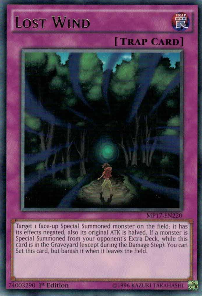 Lost Wind [MP17-EN220] Rare | Jomio and Rueliete's Cards and Comics