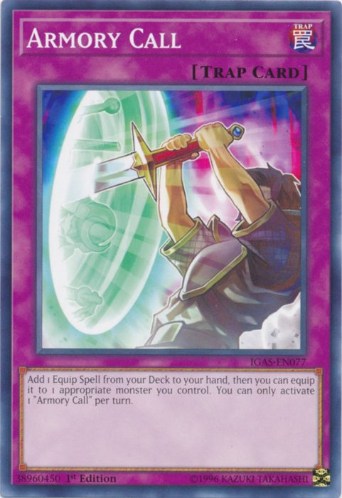 Armory Call [IGAS-EN077] Common | Jomio and Rueliete's Cards and Comics