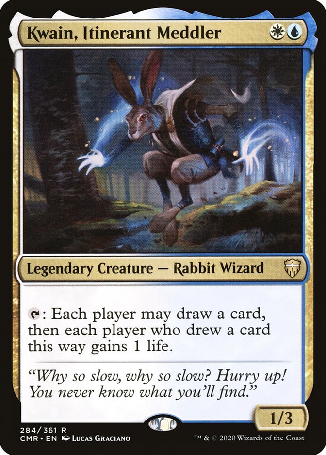Kwain, Itinerant Meddler [Commander Legends] | Jomio and Rueliete's Cards and Comics