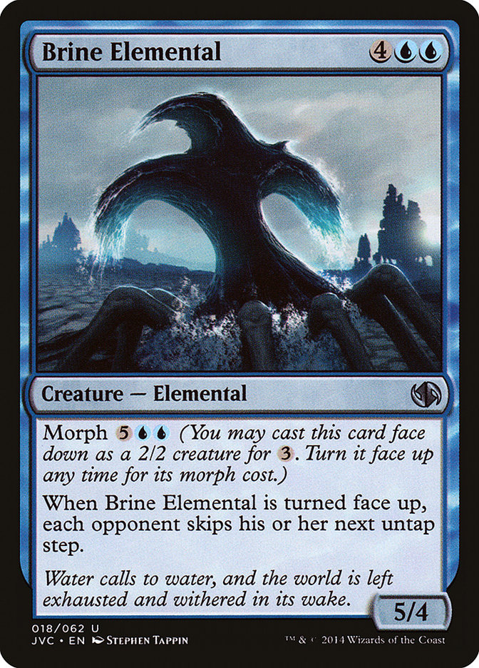 Brine Elemental [Duel Decks Anthology] | Jomio and Rueliete's Cards and Comics